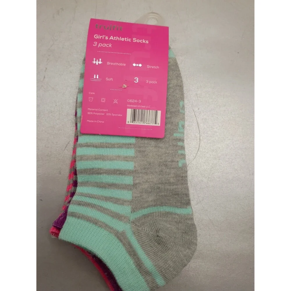 Trulfit Girls Athletic Sock Nwt